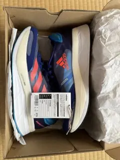 ADIZERO BOSTON 10 M 9-1/2 (US) ネイビー