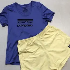 夏に最適‼️パタゴニア UPF&防臭加工Tシャツ バギーズ・ショーツ セット