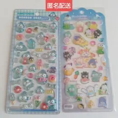 ボンボンドロップ シール ハンギョドン ドロップジュエリー はぴだんぶい 2枚組