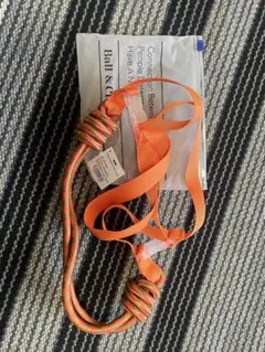 【新品未使用】Ball&chain ストラップ(オレンジ)