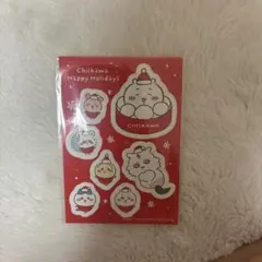 ちいかわ Happy Holidays オリジナルステッカー