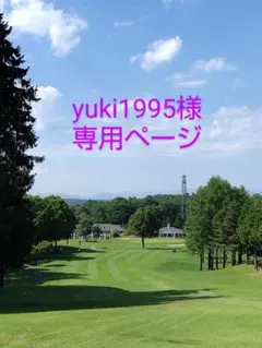 yuki1995様専用ページ