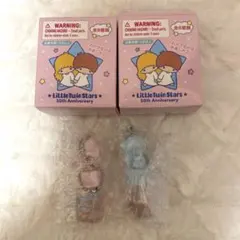 香水　キキララ　2種 シークレットミニチュアチャーム リトルツインスターズ