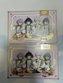 あんスタ　GiGO ノベルティ　箔押しユニットポストカード