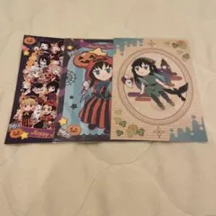 鬼滅の刃 カフェ ノベルティ ポストカード ハロウィン 時透無一郎