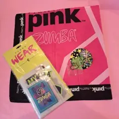 ZUMBA PARTY in pink バンダナ ステッカーセットのサムネイル