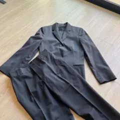 UNTITLED ダークグレー パンツスーツ
