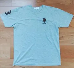 U.S. POLO ASSN. Tシャツ グレー LL