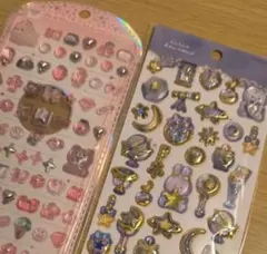 カミオジャパン エクランウルーシールうるちゅるプチシール2枚セット