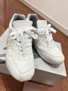 【希少】New Balance M997 BSN ホワイト　バイソンレザーUSA 997シリーズ NEW BALANCE M997BSN BISON LEATHER WHITE MADE IN