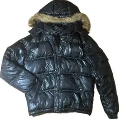 archive ダウンジャケット Y2K 平成 お兄系 ファー 光沢 サイズL