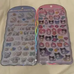 コットンパフィー　サンリオ　クロミ　マイメロ　シナモ　正規品