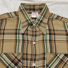 70s ビックマック　ヘビーネルシャツ　ビンテージ