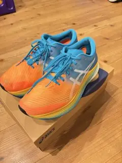 【中古】ASICS SPEED SKY(28.0) 中古）アシックス（asics）初期型 メタスピードスカイ ブルー 28