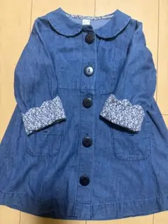 après les cours デニムワンピース 90