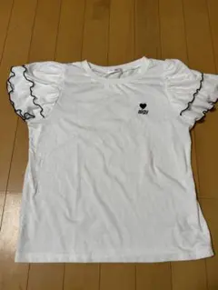 ALGY フリル袖 Tシャツ 150(S)★