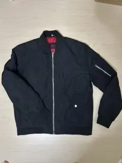 ZARA ブラック MA-1ジャケット　フライトジャケット