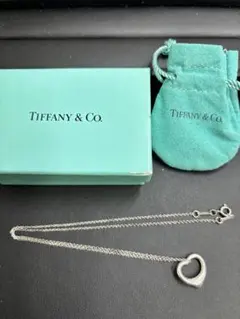 Tiffany & Co. オープンハートネックレス 925シルバー