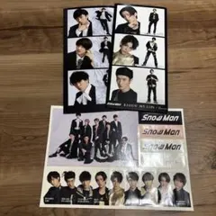 Snow Man KISSIN' MY LIPS ステッカー・シールバラ売り可能