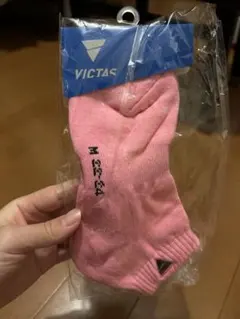 VICTAS スポーツソックス ピンク