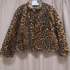 ZARA ヒョウ柄 ジャケット　ファー　フェイクファー　レオパード アニマルプリント フェイクファージャケット - 豹紋 | ZARA