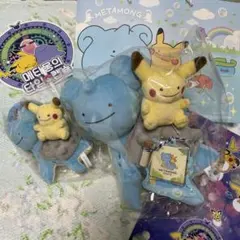 完売品 韓国限定 ポケモン メタモン マスコットキーホルダー
