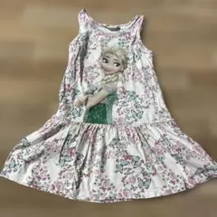 H&M エルサ ノースリーブワンピース 120