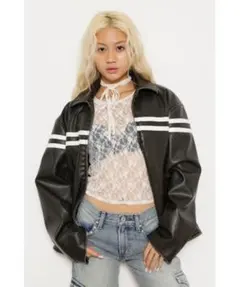 2025年最新】LAGUA GEM レディース レザージャケット・ライダースの