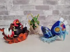 海洋堂 ゲンシグラードン ゲンシカイオーガ メガレックウザ