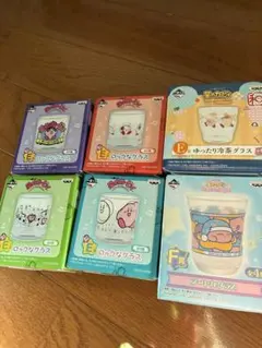 星のカービィ 一番くじ グラス 6個セット