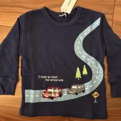 klädkåp 長袖カットソー 100cm ネイビー