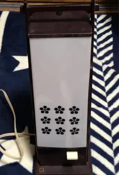 ナショナル 松下電器 パナソニック 行燈 フットライト 稼動品 昭和レトロ