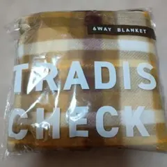 TRADIS 6WAY BLANKET チェック柄