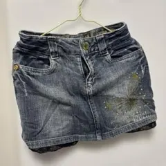 130デニムスカート