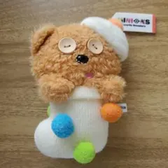 USJ ミニオンズ ティムクリスマスver. ぬいぐるみキーホルダー