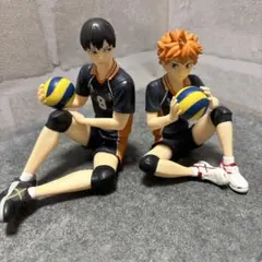 ハイキュー 日向翔陽 影山飛雄 ぬーどるストッパー フィギュア 2種 ＋おまけ