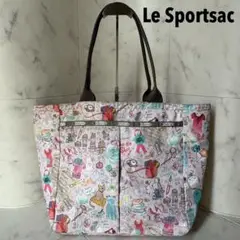 レスポートサック　トートーバッグ　コスメ　ドレス　ピアス　香水　総柄　ピンク
