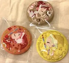 おジャ魔女ドレミ　刺繍缶バッジ　3個
