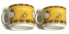 ハローキティ × 午後の紅茶　マグカップ　２個セット