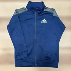 adidas ネイビー フルジップジャケット 140