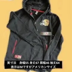 新品値札付きNFL TEAM SF 49 ERS サイズM フルジップパーカ