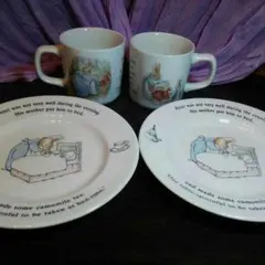 WEDGWOOD ピーターラビット※※プレートセット