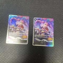 ONE PIECE ペローナ 5000レアリティカード2枚セット