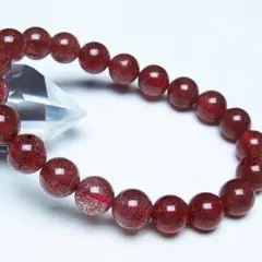 アフリカンストロベリークォーツブレスレットパワーストーン浄化ヒーリング天然石風水