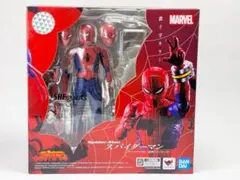 値下げ可　S.Hフィギュアーツ　東映版スパイダーマン&SMPレオパルドン セット S.H.Figuarts スパイダーマン（「スパイダーマン」東映TV