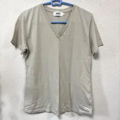 AZUL BY MOUSSY ベージュ Vネック 半袖Tシャツ Lのサムネイル