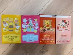 KIRIN ディズニーキャラクターグラス 4個セット ミニー プー