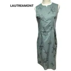 LAUTREAMONT(ロートレアモン) ノースリーブワンピース　タイトスタイルのサムネイル