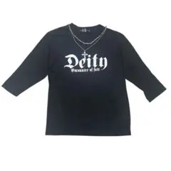 Y2K Tシャツ 黒 韓国