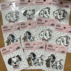 シールワッペン　ディズニー　101 アイロン　シール帳　ボンボン